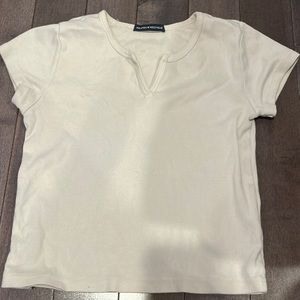 White Brandy Melville Ashlyn Top
